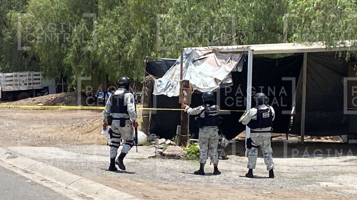 Asesinan a hombre y balean a otro en una choza por la salida a San Francisco