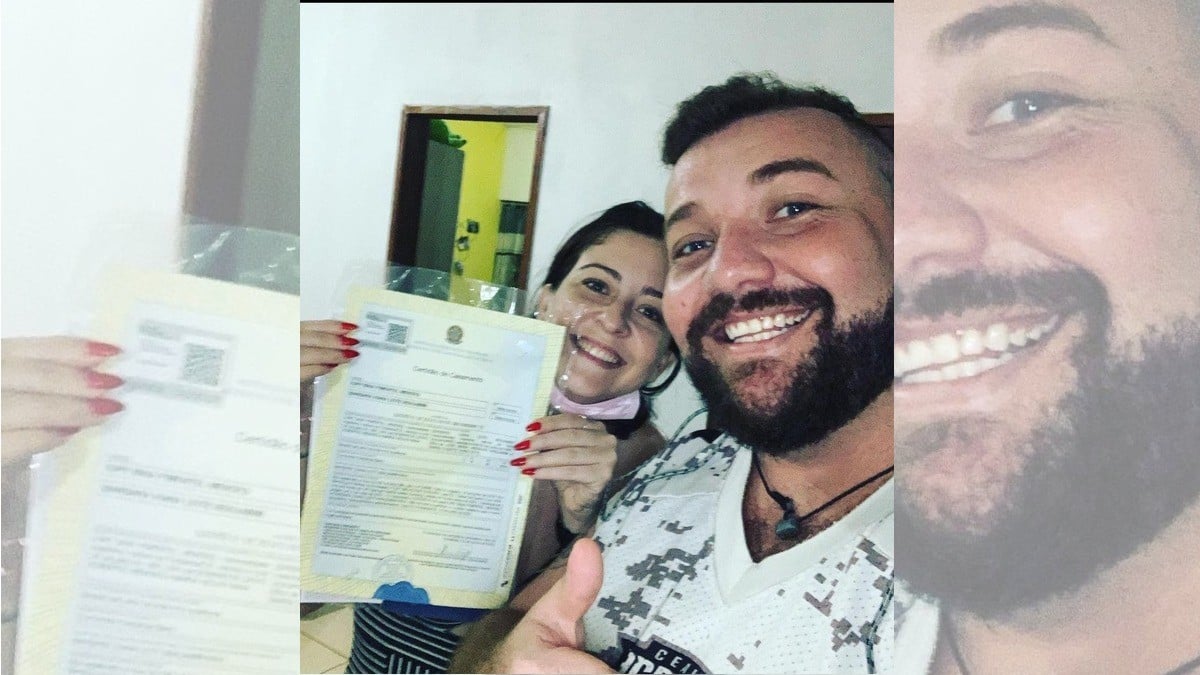 Pareja “se libra del mal” tras firmar su divorcio