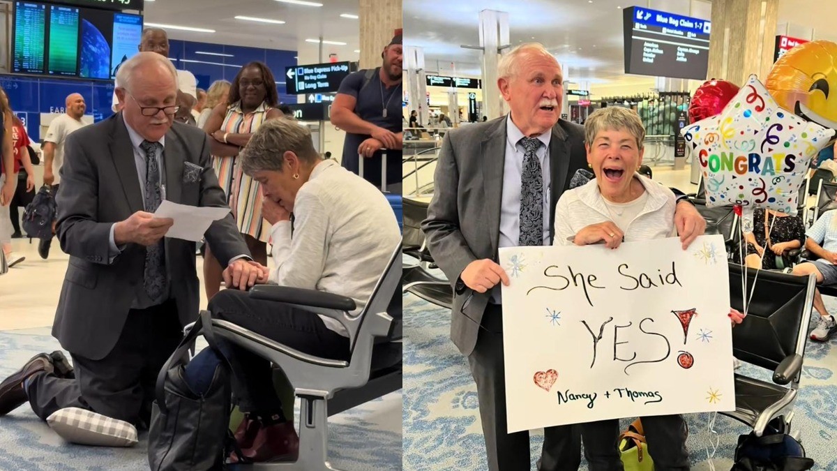 Pareja de abuelitos se reencuentra y se casará luego de 60 años de conocerse