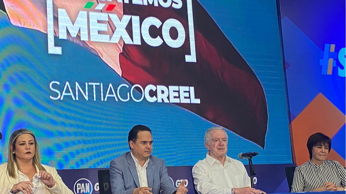 Santiago Creel busca apoyo de la militancia en Guanajuato