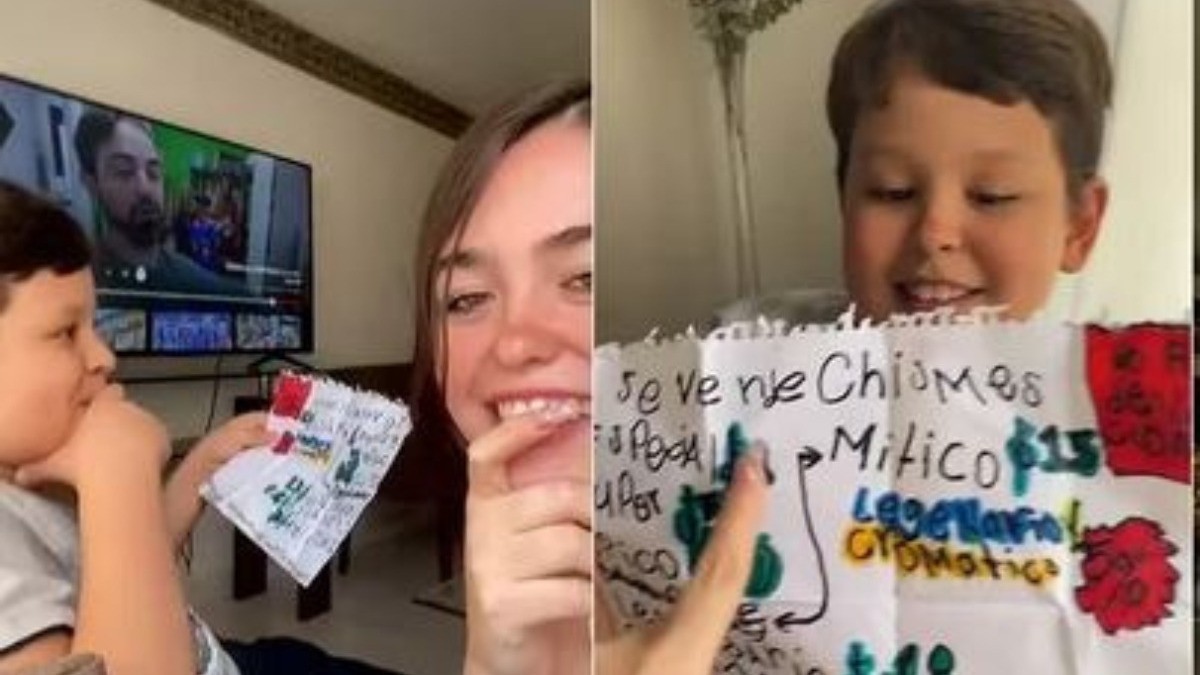 ¡Mente de tiburón! Niño vende chismes en la escuela