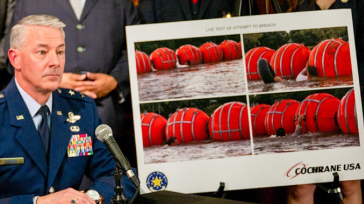 México solicitó a Estados Unidos remueva boyas del río Bravo