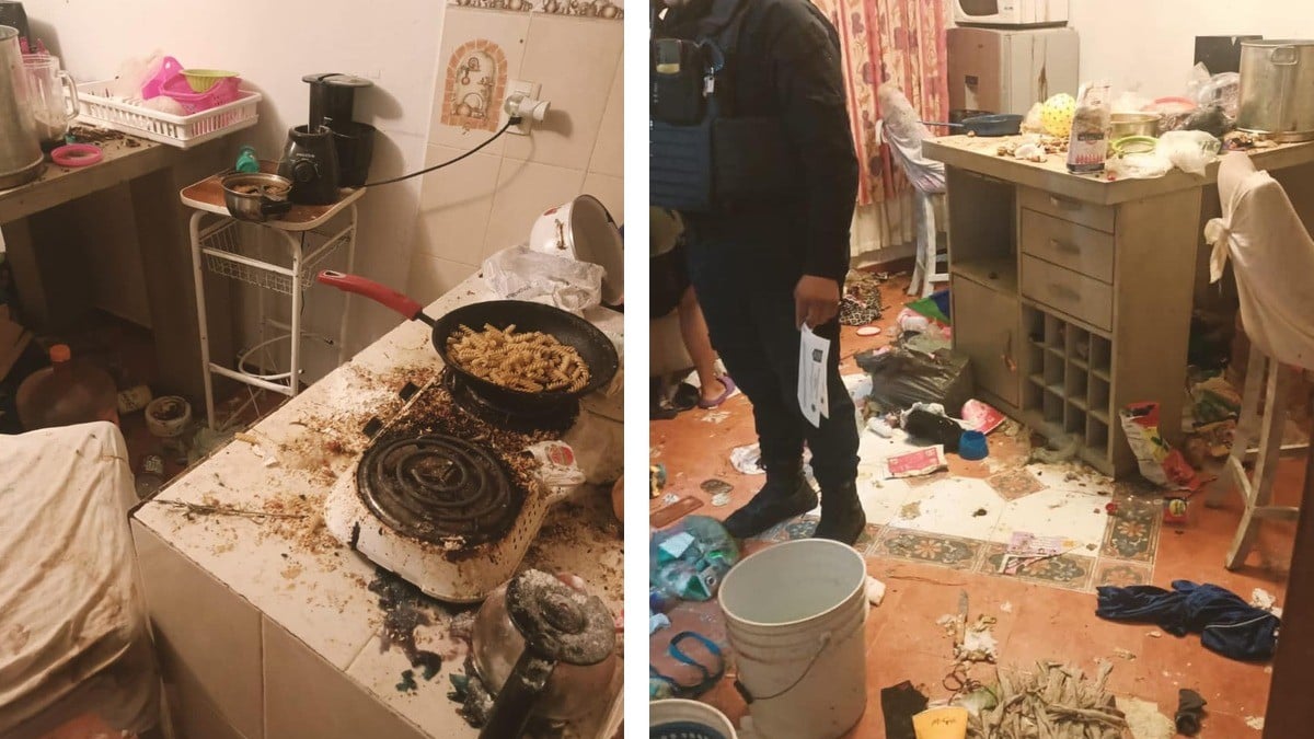 Rescatan a dos menores abandonados en casa de la capital