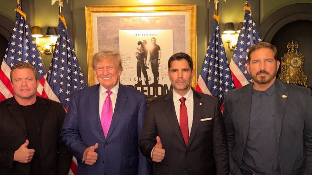 Trump llama a Eduardo Verástegui “posible presidente” de México