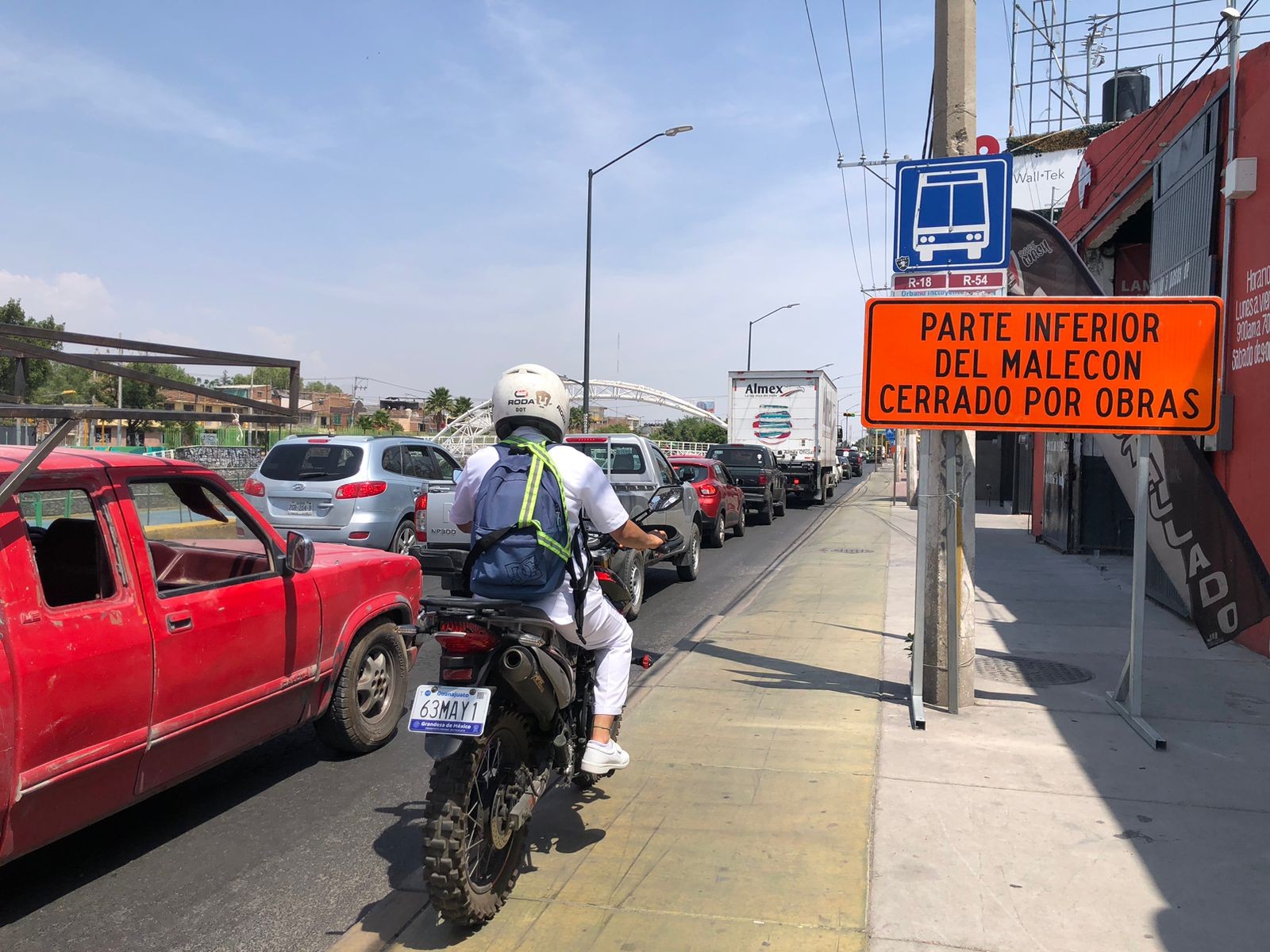 Y siguen los cierres en el Malecón, este jueves habrá más