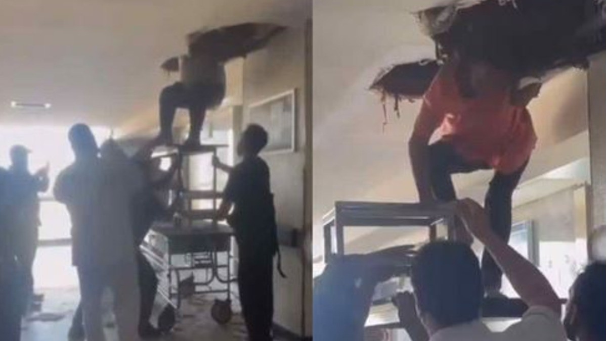 Otra falla en elevador del IMSS deja a ocho personas atrapadas