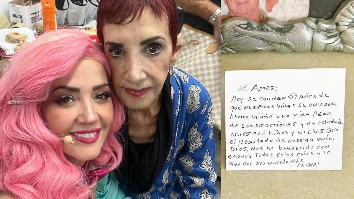 Andrea Legarreta despide con amoroso mensaje a su mamá