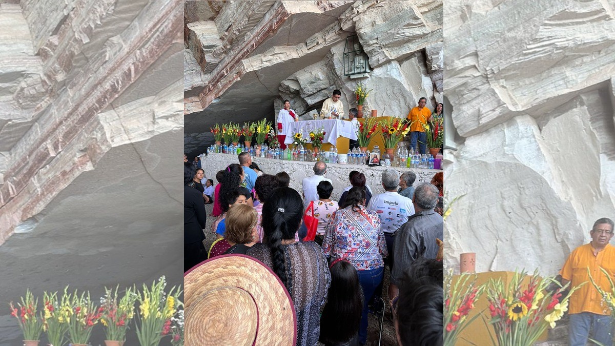 Cuevanenses veneran a su Santo Patrono en La Cueva