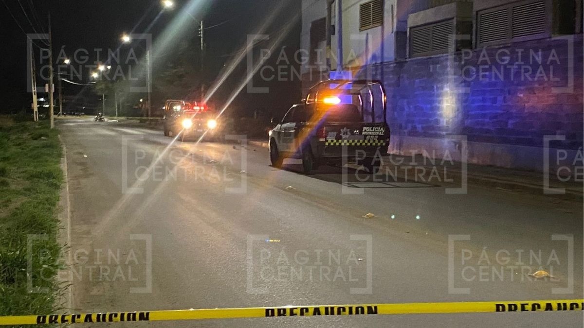 Balean a hombre en la colonia Los Pinos