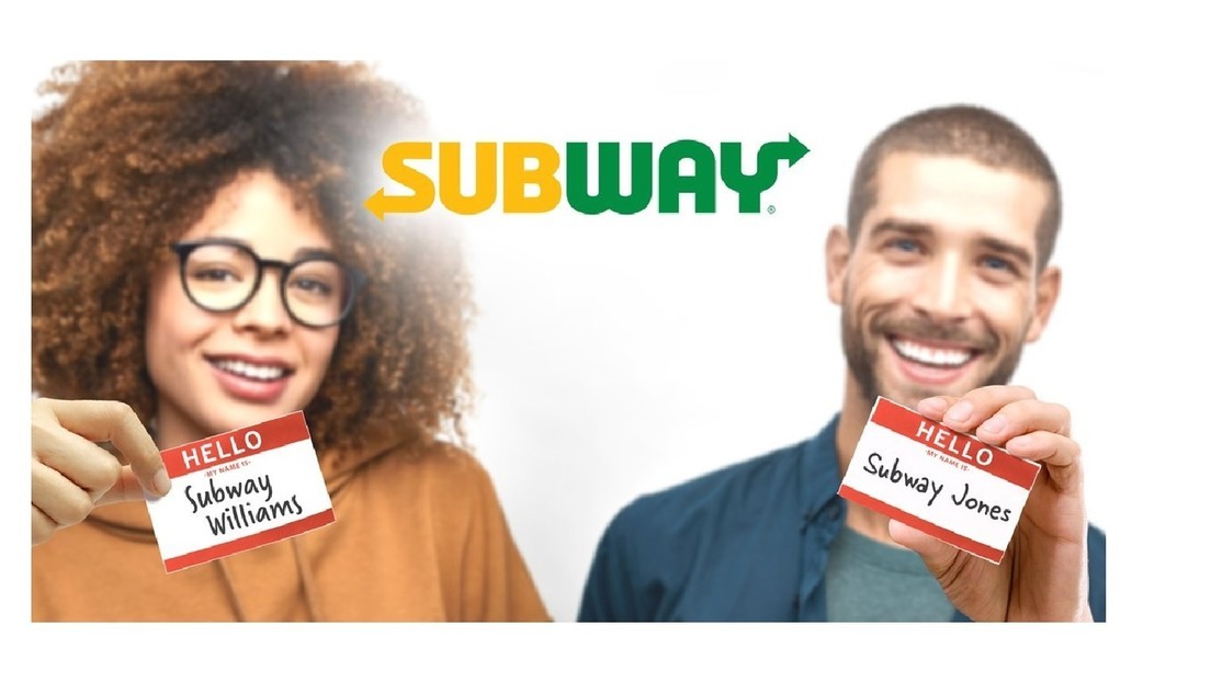 Podrías comer gratis de por vida si cambias tu nombre a ‘Subway’