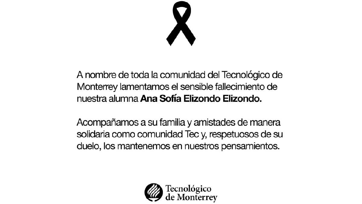 Muere alumna en biblioteca de Tec de Monterrey el primer día de clases