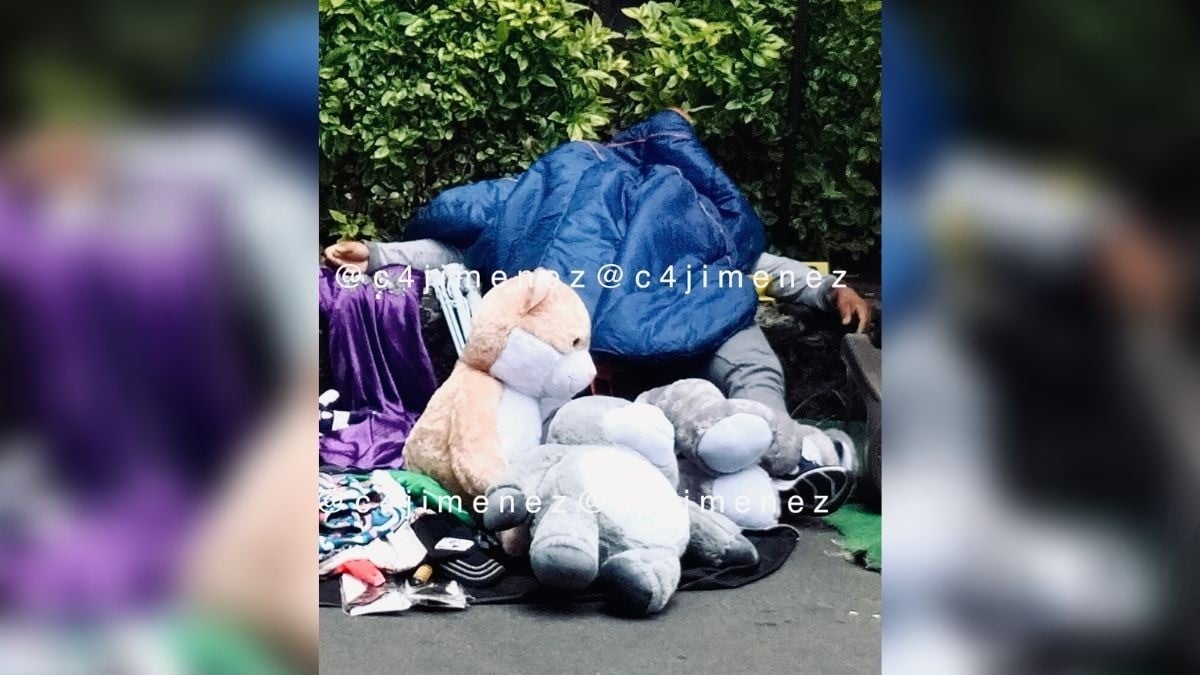 Matan a tianguista y sus osos de peluche cubren el cadáver