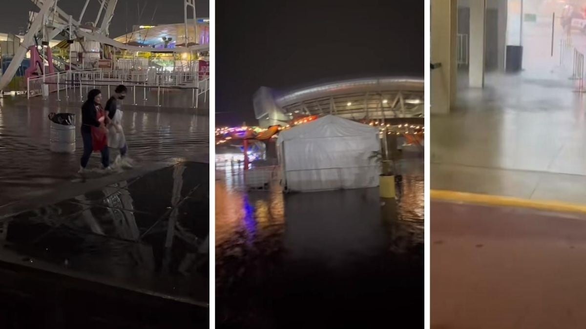 Tormenta daña instalaciones del Festival de Verano