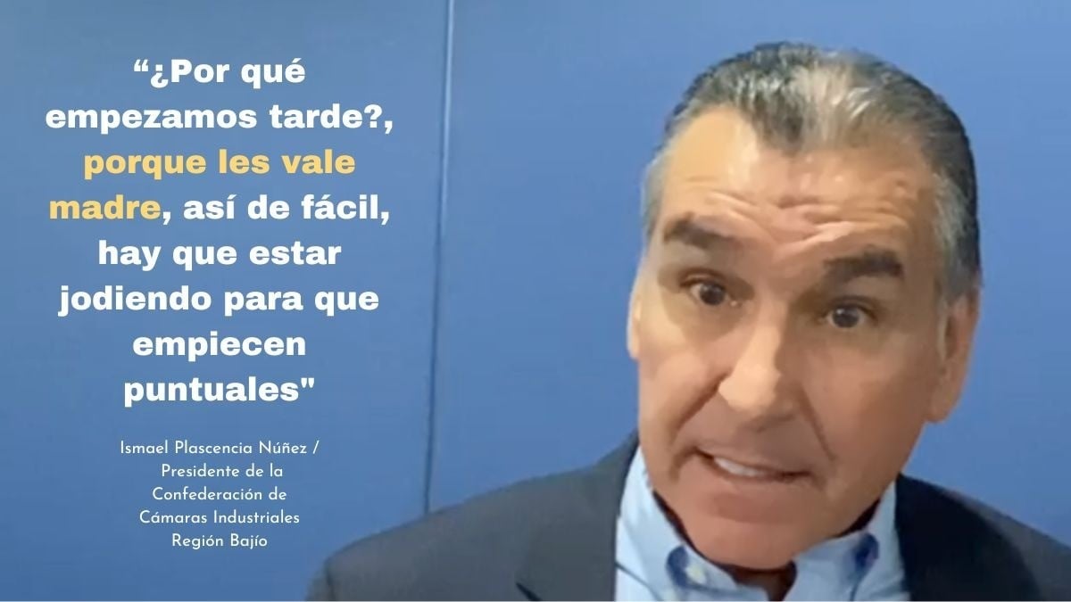 Les vale madre la puntualidad: Ismael Plascencia