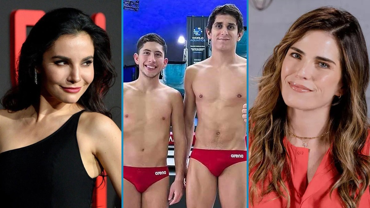 ¿Y la Conade? Karla Souza y Martha Higareda patrocinaron a clavadistas para competencia en Berlín