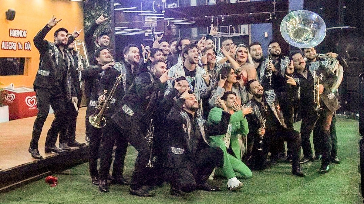 Piden gira de la Banda El Recodo con Emilio Osorio tras cantar en La Casa de los Famosos