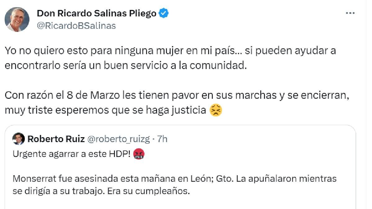 Matan a Milagros en León; se suma Salinas Pliego a reclamo por feminicidio