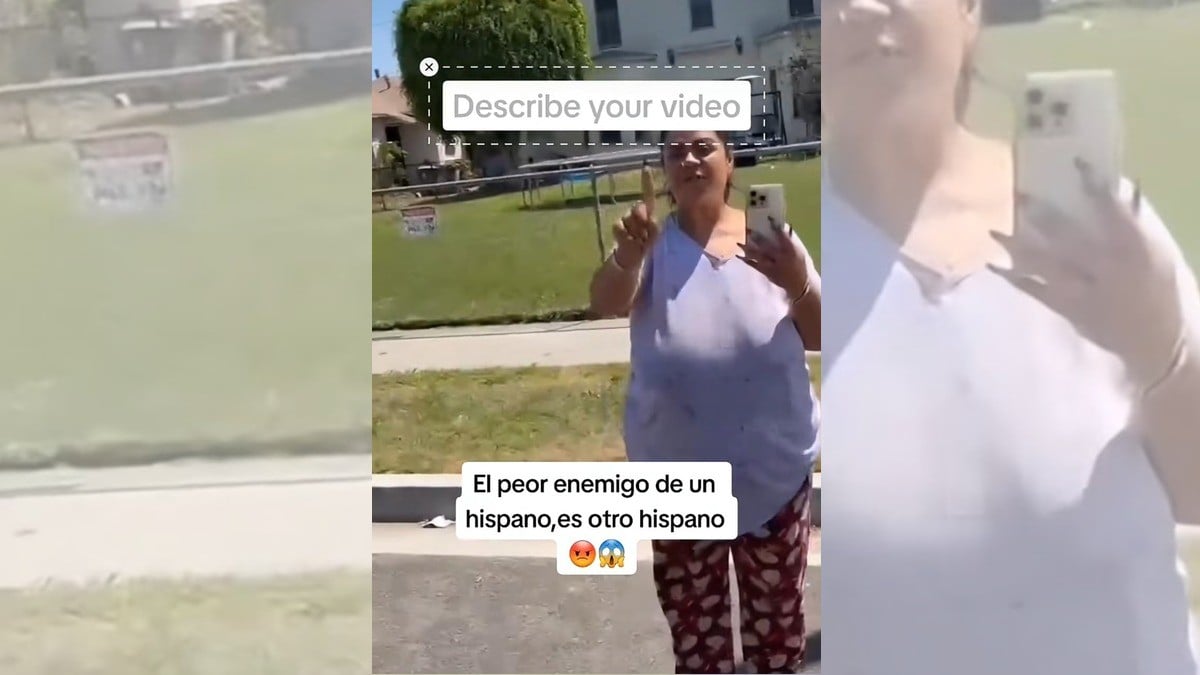 Hispana corre a vendedor de tamales y le pide que se regrese a México