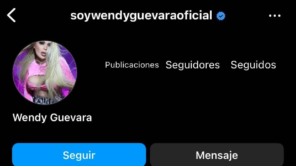 Wendy Guevara pierde cuenta de Instagram: ‘Estamos preparando una demanda’, dice