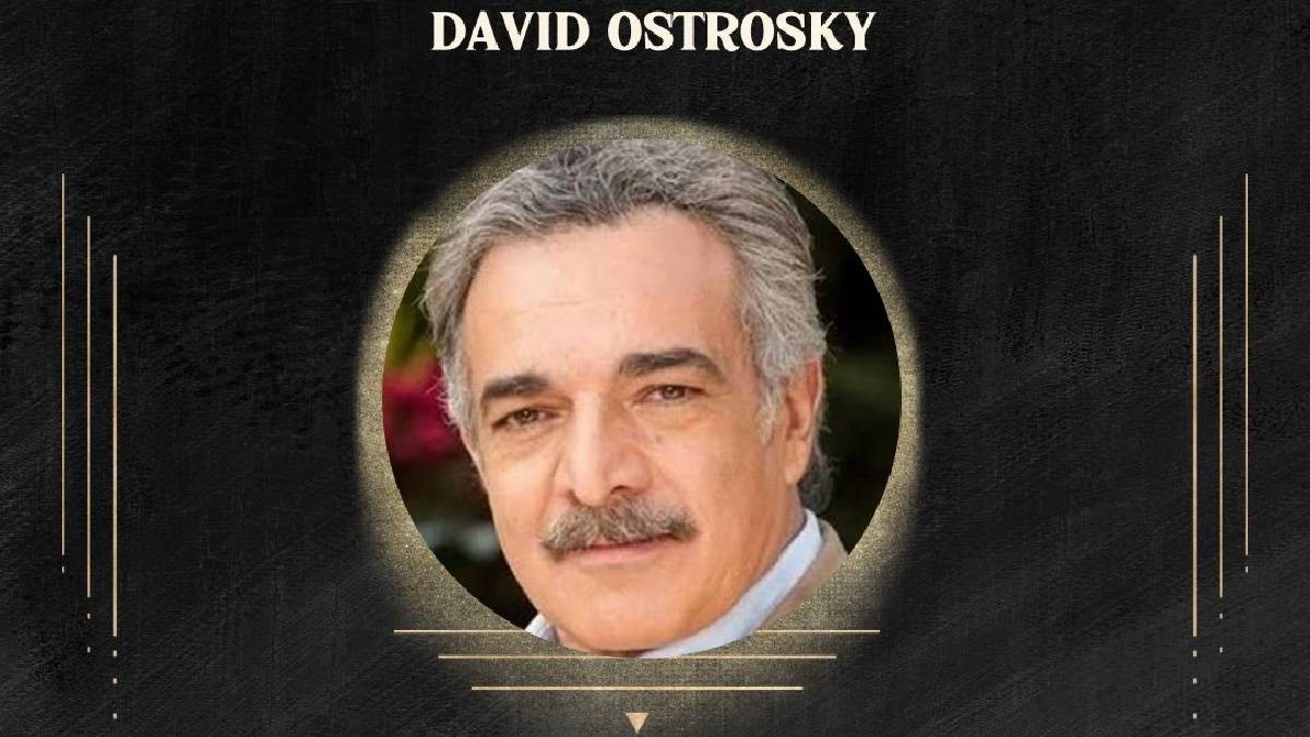 Muere primer actor David Ostrosky a los 66 años; esto es lo que sabemos