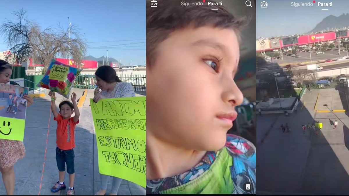Con globos y cartulinas, niño muestra apoyo a su amiguito con cáncer