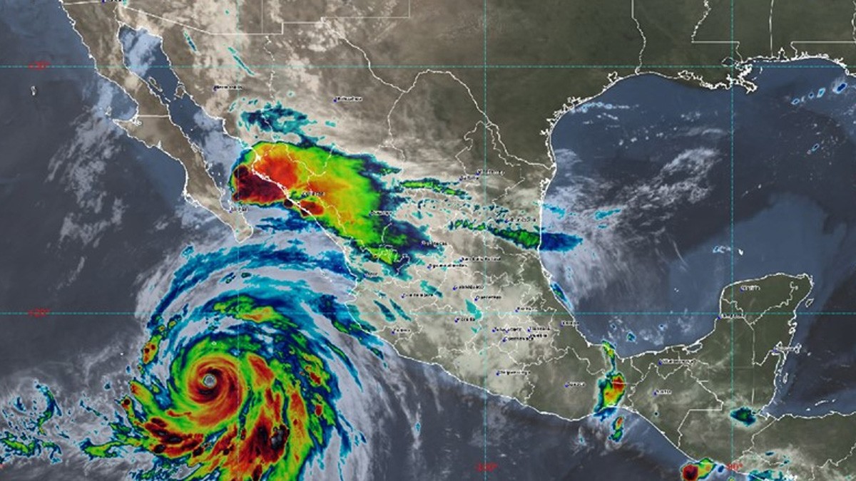 Huracán Hilary sube a categoría 4; Guanajuato en alerta por lluvias muy fuertes