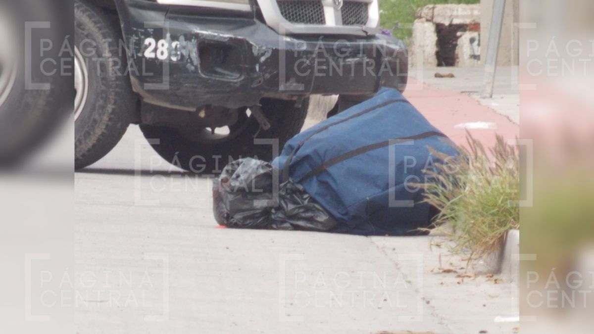 Vecinos iban a trabajar y encuentran cuerpo de mujer en maleta
