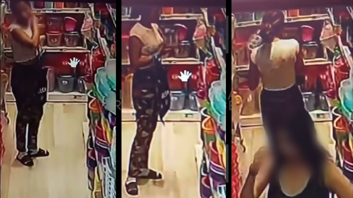 VIDEO ¡Cuidado! Captan a fardera en tienda del Centro Histórico de León