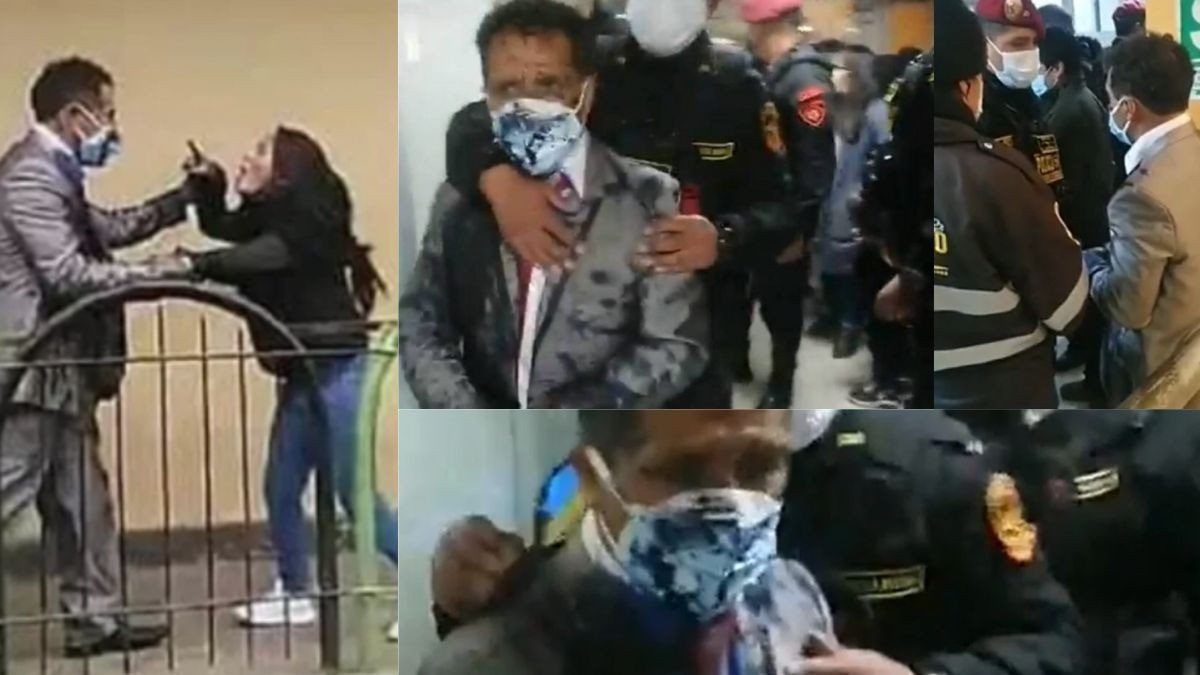 “¡Hazte cargo de mí!”; hijos sabotean boda de su papá y lo bañan en pintura por no dar pensión