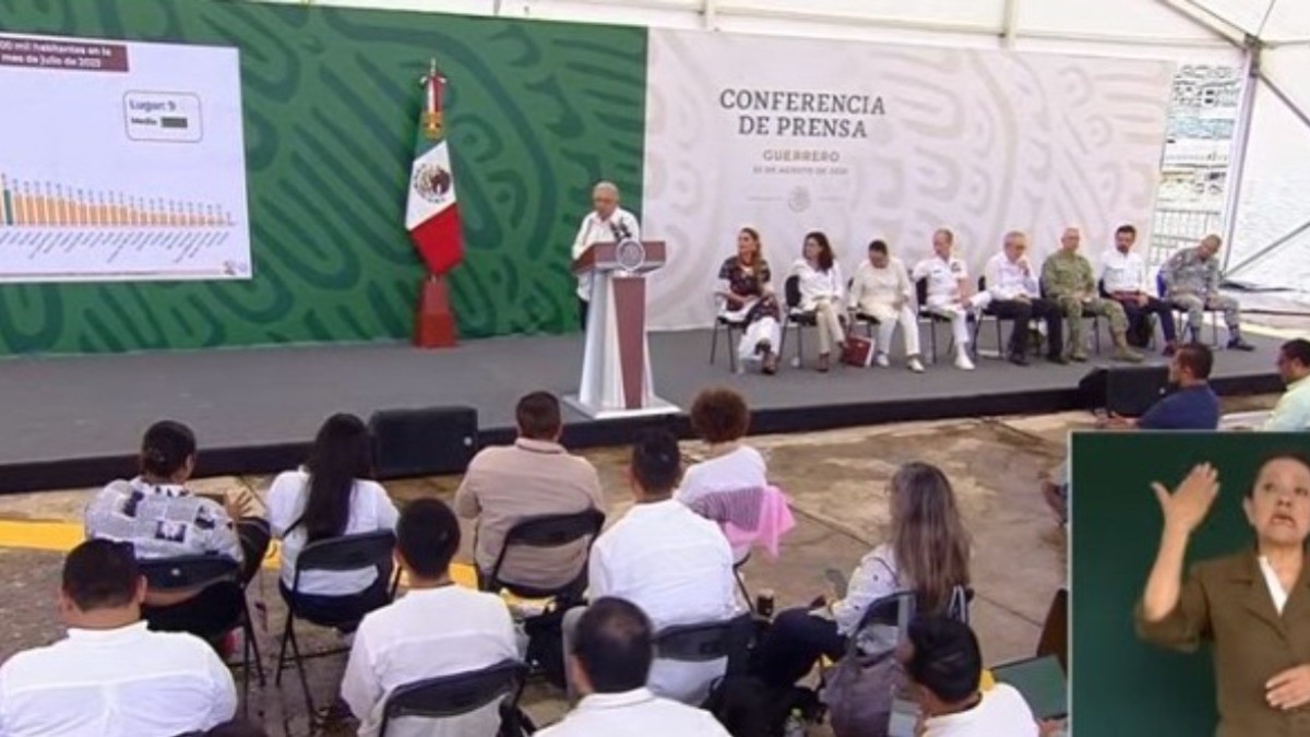 AMLO pone de ejemplo a Guanajuato en materia de homicidios dolosos