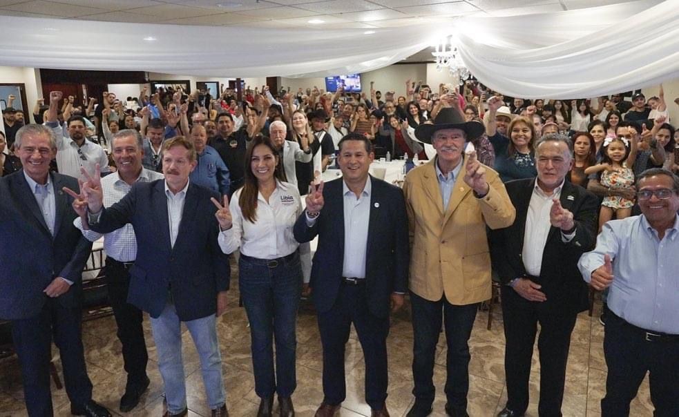 Libia Denisse niega que reunión con migrantes haya sido para presentarse como candidata