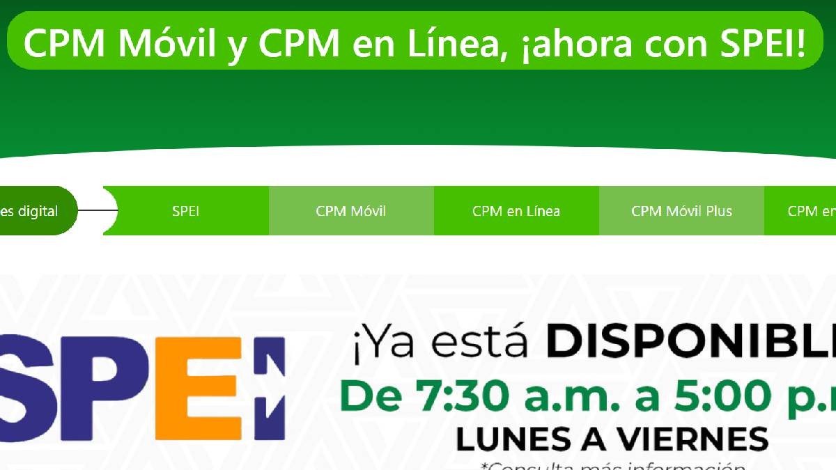 Caja Popular Mexicana vuelve a conectarse a SPEI, ¿cómo funciona?