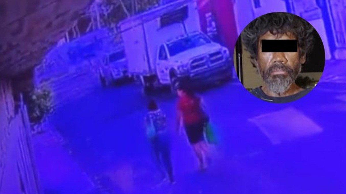 VIDEO: Mujer caminaba por la calle y de pronto un indigente la mata a cuchilladas