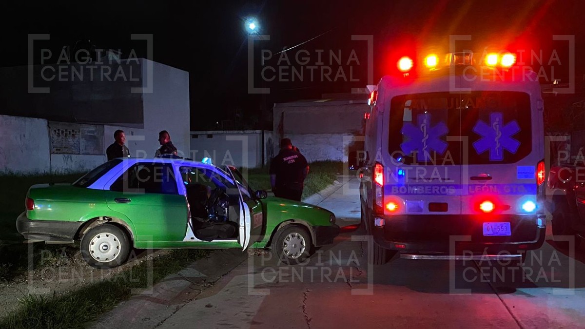 Con cuchilladas en la cara, asaltan a taxista en Paseos del Molino