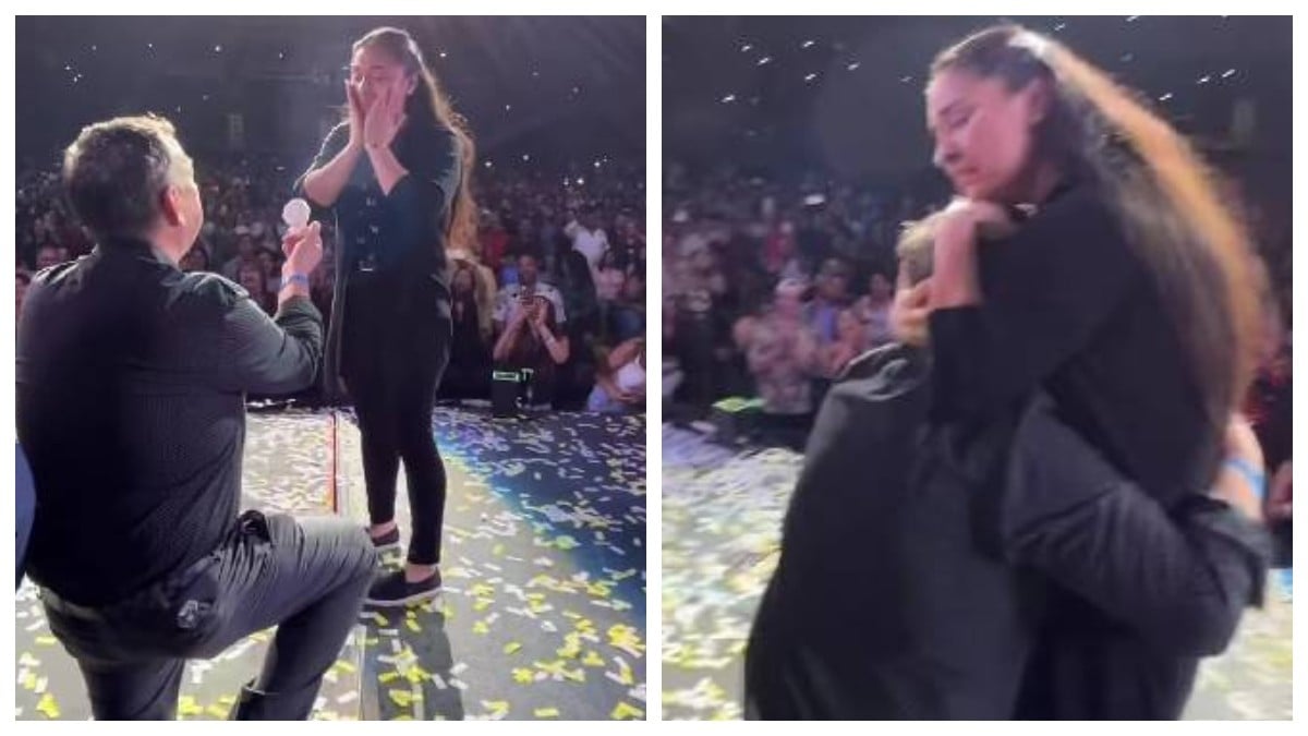 Organiza propuesta de matrimonio con la Banda MS y esto fue lo que pasó