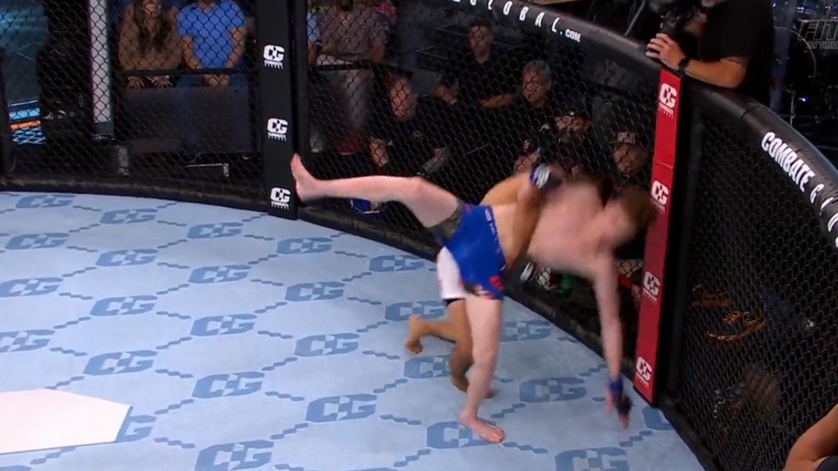 VIDEO: Así fue como el luchador Dylan Reischman sufrió espeluznante lesión