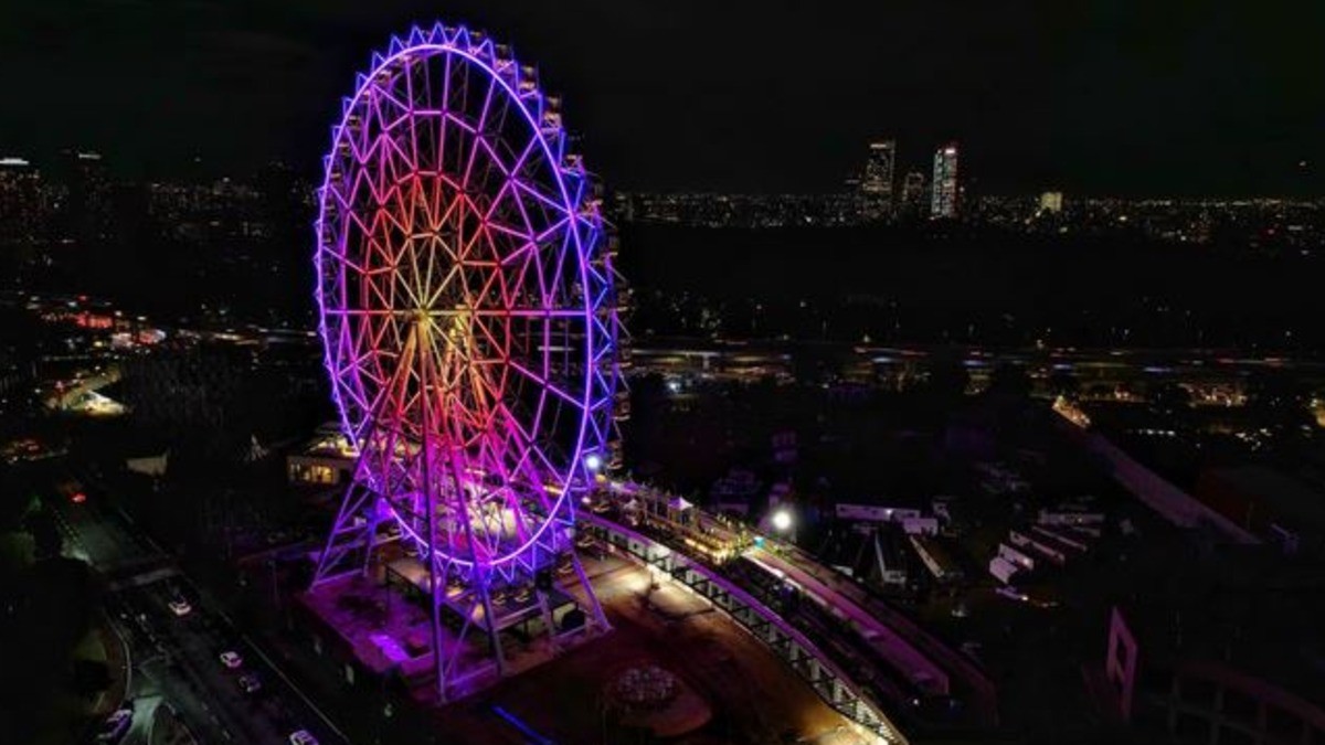 Abren la rueda de la fortuna ¡más grande de México!