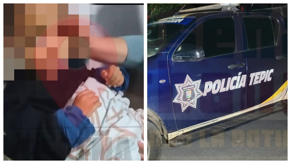 Hallan a niño semidesnudo y golpeado en canal de aguas pluviales