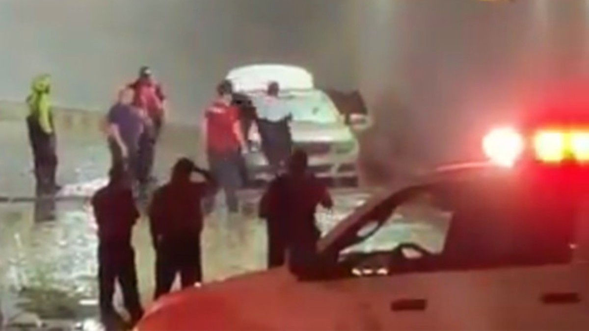 Enfermera y paciente mueren ahogados en túnel inundado durante tormenta en Guadalajara