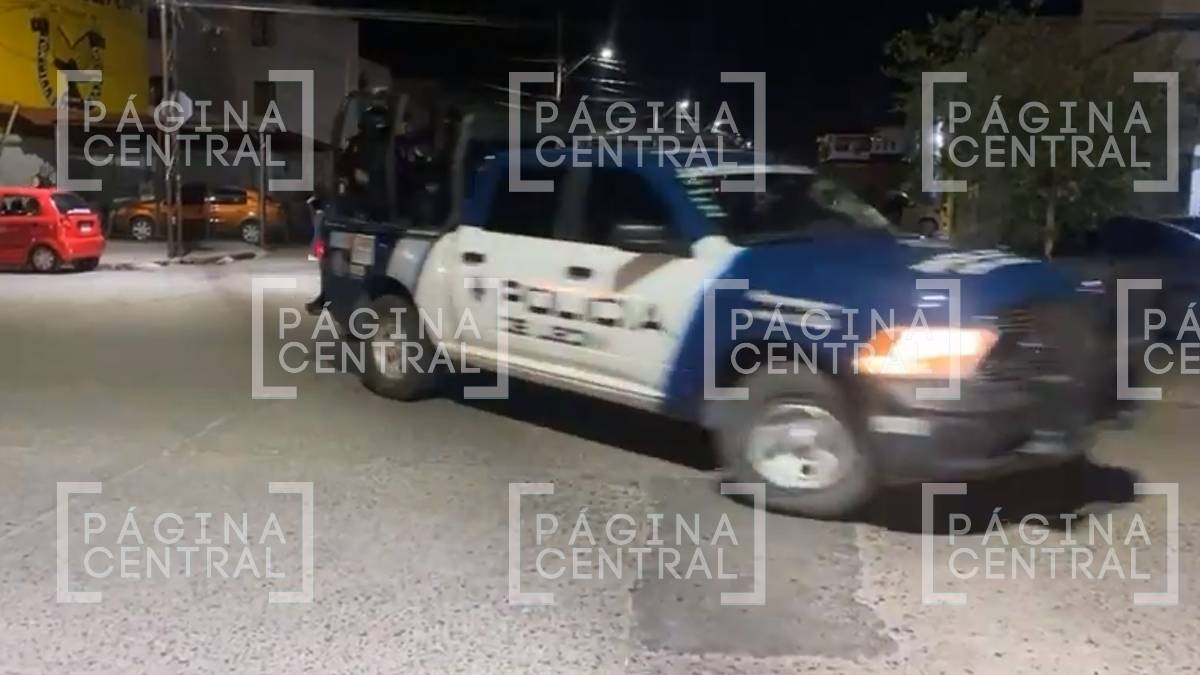 Reportan a hombre por violencia familiar y lo detienen por atacar a policía con machete en León