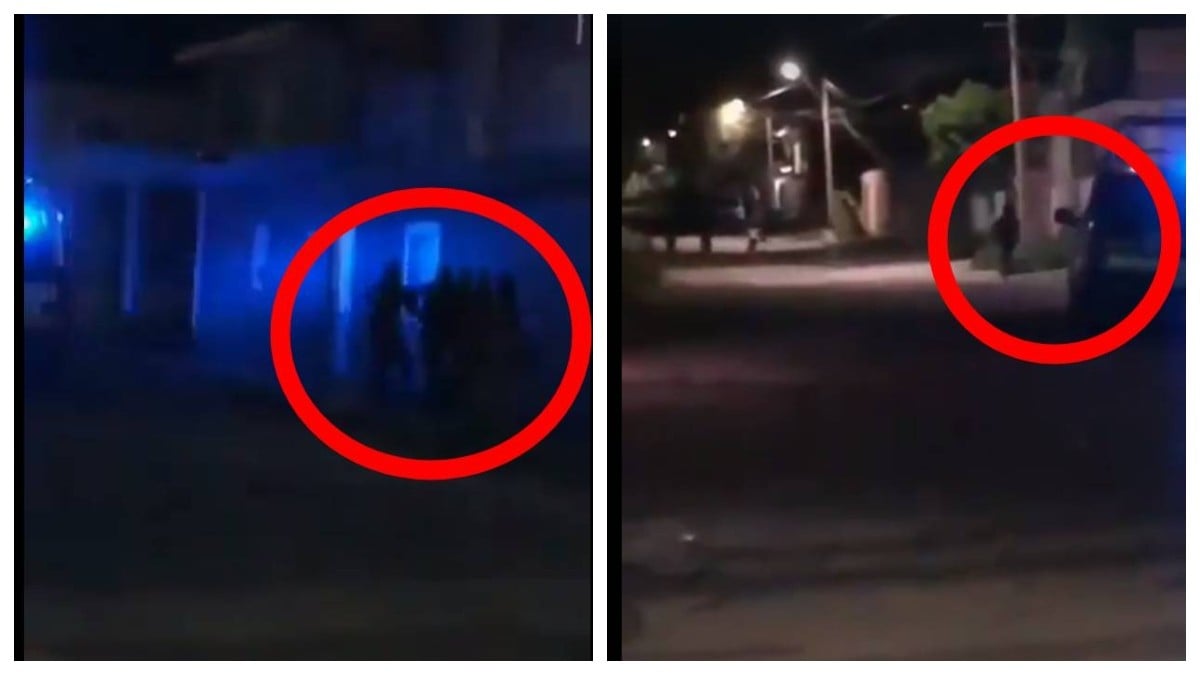 VIDEO Hombre da golpiza a mujer policía para evitar ser arrestado en León