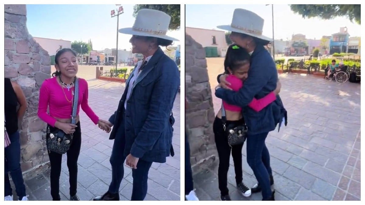 Sorprende Natalia Jiménez a su voz gemela leonesa en San Juan de Dios y canta con ella