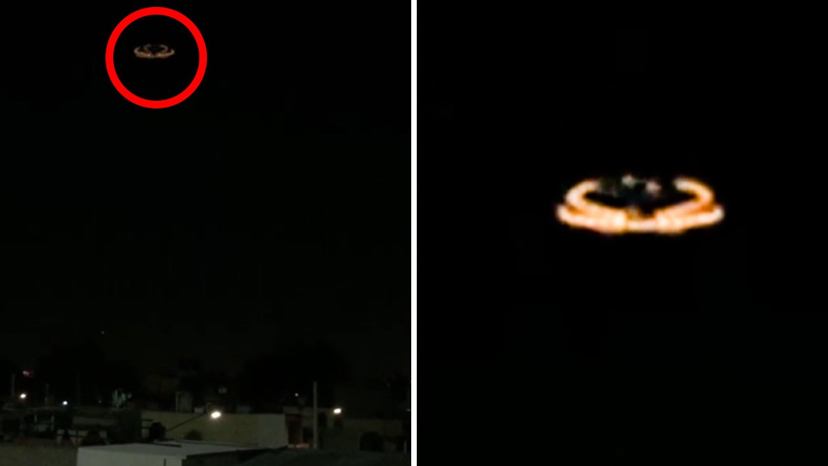 ¡Hay luces en el cielo! Captan en video otro avistamiento OVNI