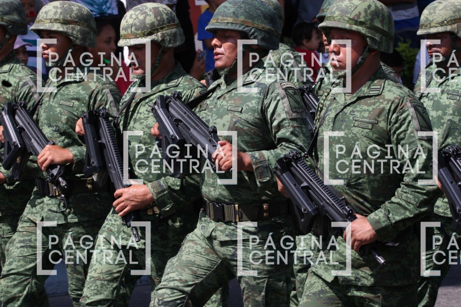 El desfile cívico militar en León en imágenes