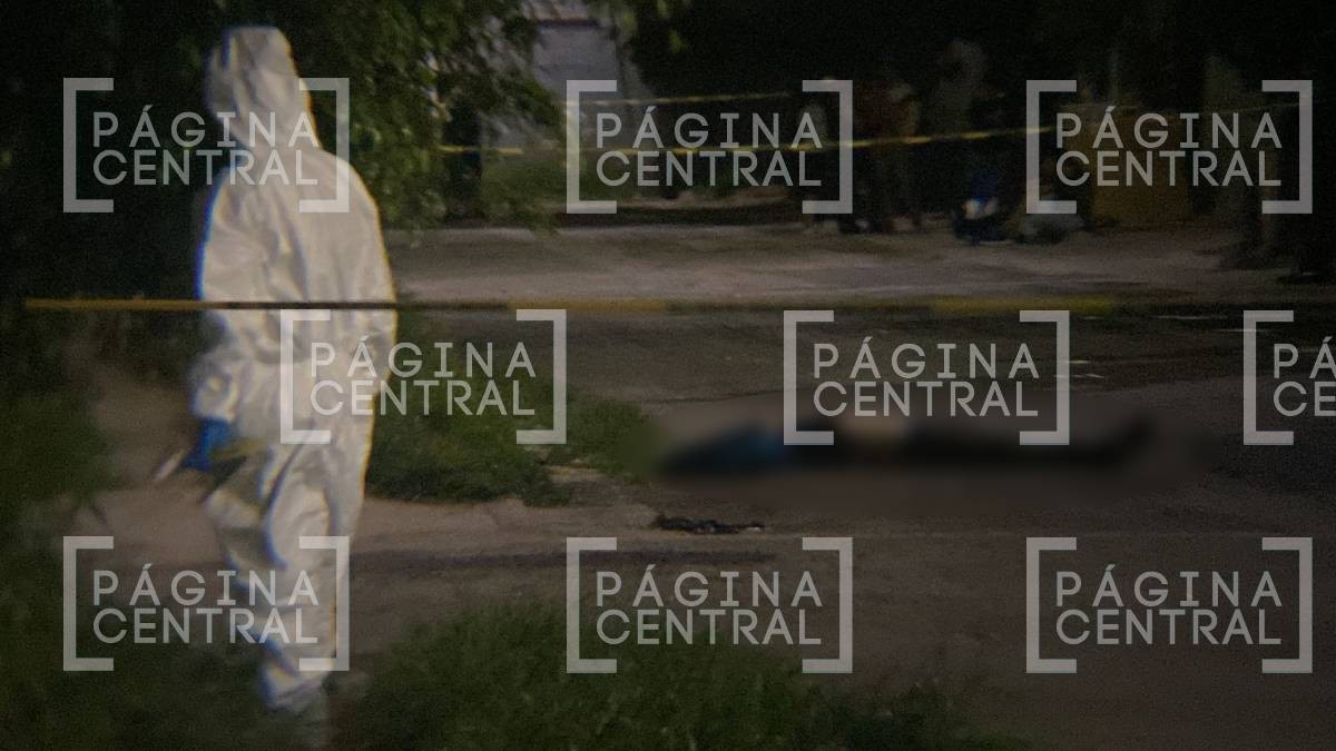 Ejecutan a joven a media calle en colonia Villas de San Juan