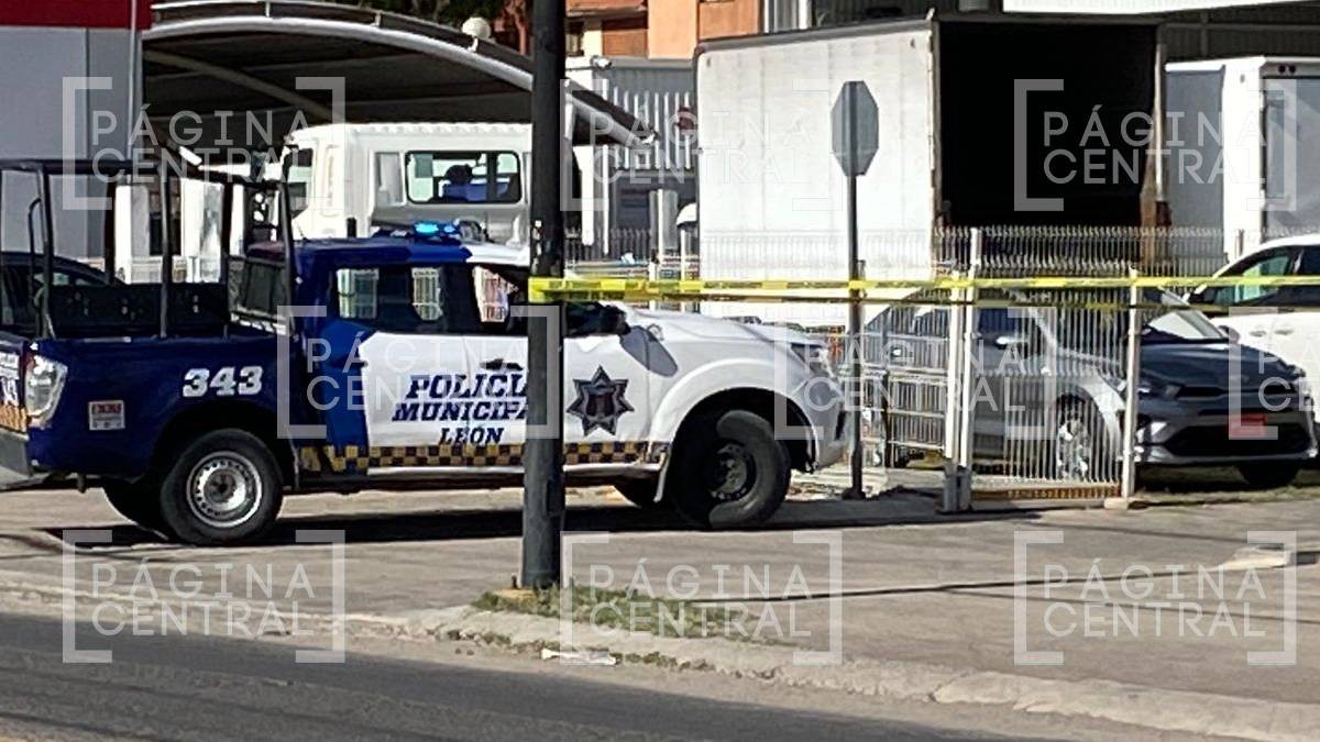 Persiguen a hombre hasta agencia automotriz y lo balean para robarle