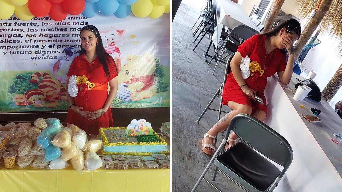 Berenice organizó su Baby Shower y nadie asistió, pero Facebook salvó el día