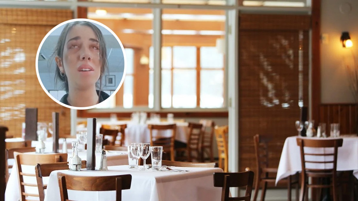 VIDEO: Mesera rompe en llanto tras recibir oleada de 60 clientes minutos antes del cierre