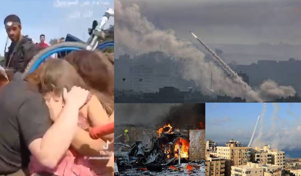 VIDEO Israel en guerra; sufre ataques misiles, terroristas matan niños y mujeres 