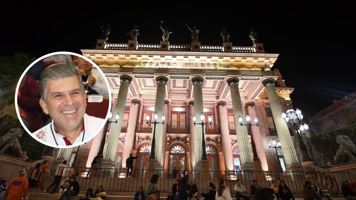 Ricardo Sheffield tiene incómodo reencuentro con panistas en reapertura del Teatro Juárez